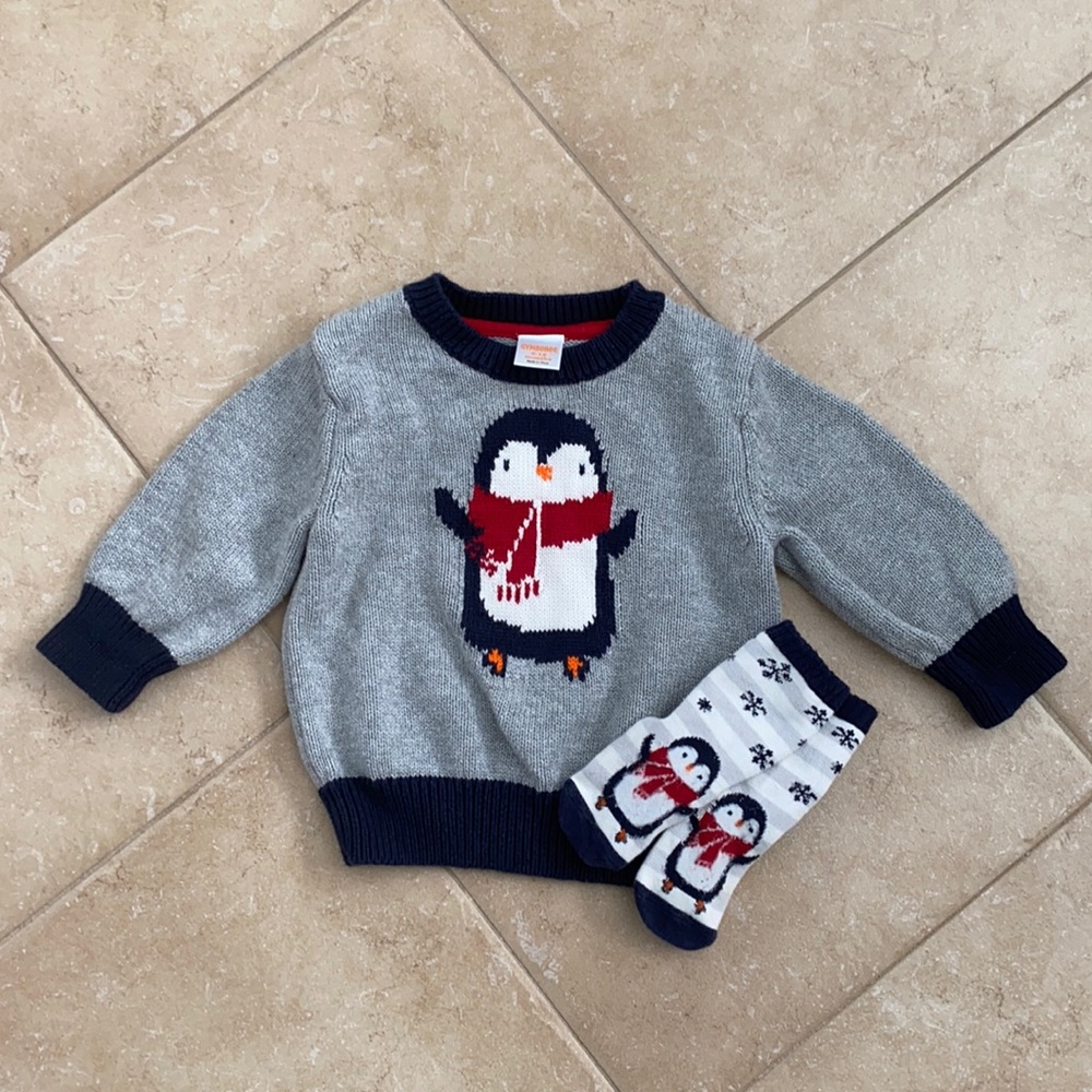Gymboree sweater for baby boys size 6-12 months